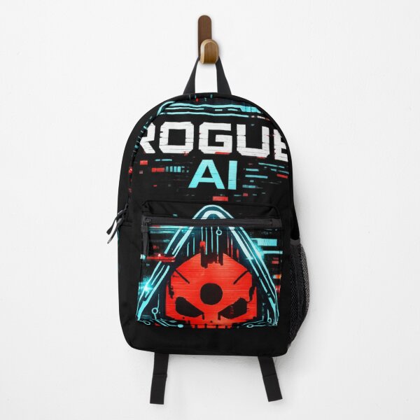 Item preview, Rogue AI Cyberpunk Skull Glitch Design – Futuristic Hacker Tech Graphic designed and sold by JonelCrafts.