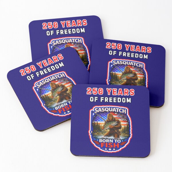 Item preview, Bigfoot 250 Years Of Freedom designed and sold by WoodburyLake.