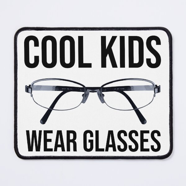 Item preview, Cool kids wear glasses  designed and sold by Rachel the Artist .