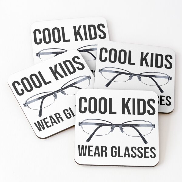 Item preview, Cool kids wear glasses  designed and sold by Rachel the Artist .