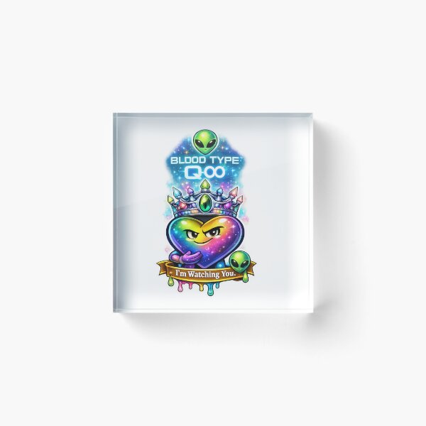 Item preview, Alien Blood Type Q-∞ designed and sold by Indefix.