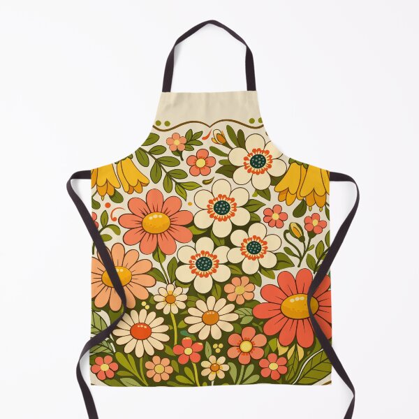 Item preview, Retro Garden Floral Pattern – Kiwiana Vintage Bloom Design designed and sold by MvuuStudio.