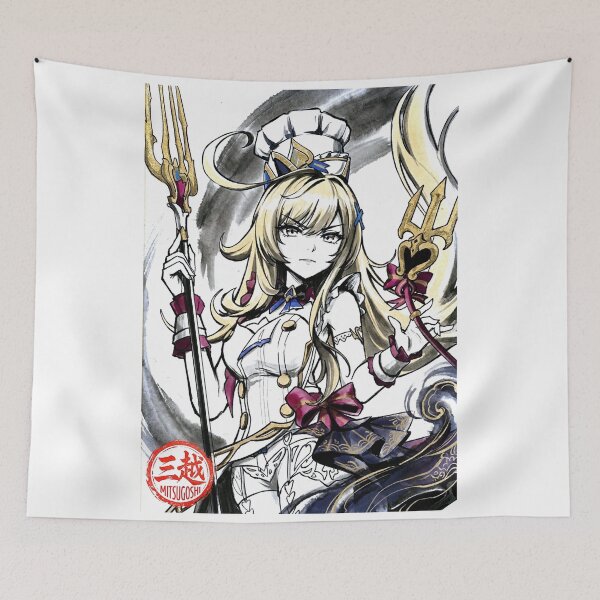 Item preview, Escoffier Sumi-e designed and sold by Mitsugoshi.