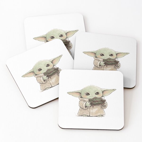 Item preview, BABY YODA ON VINTAGE SOFA COZY GROGU AESTHETIC designed and sold by LIS AND MELIVERSO.