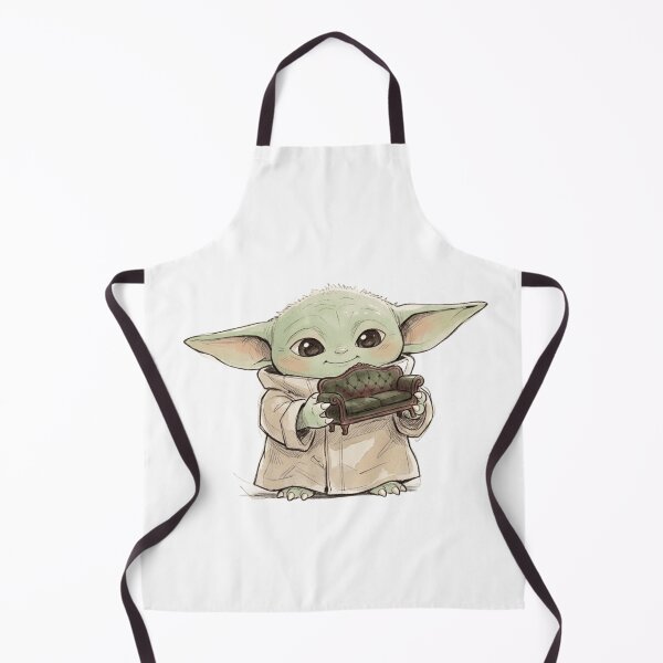 Item preview, BABY YODA ON VINTAGE SOFA COZY GROGU AESTHETIC designed and sold by LIS AND MELIVERSO.