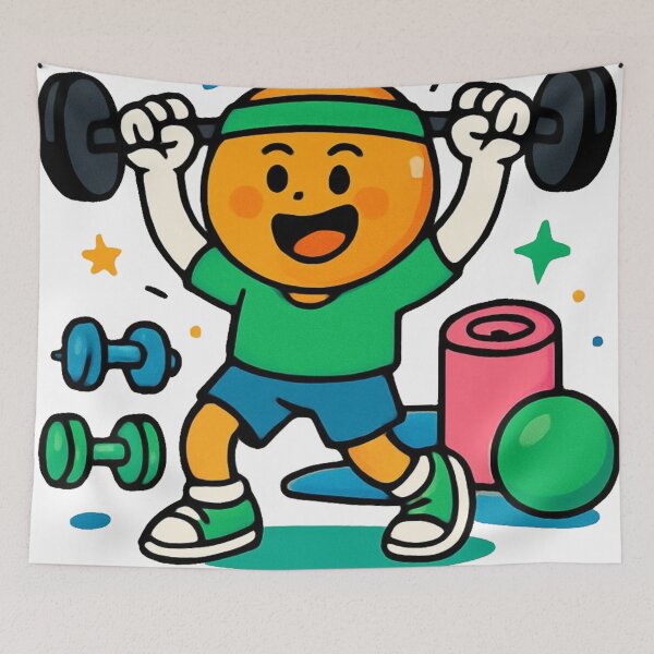 Item preview, Stay fit - fitness quote designed and sold by GUNAPRIYAA.