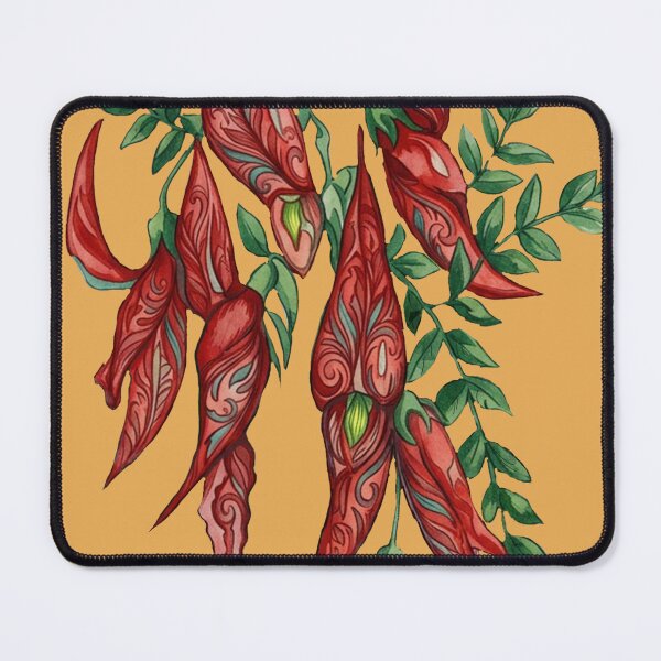Item preview, KAKA BEAK stylized, orange background designed and sold by carole hirst.