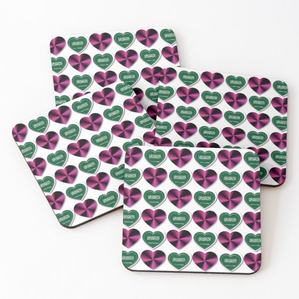 Item preview, Heart Mosaic with Saudi Flag Design designed and sold by IntelliMindDesigns.