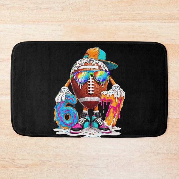 Item preview, I was 6 Now I'm 7 Years Old Football 6 7 Meme 7th Birthday designed and sold by Littermin.