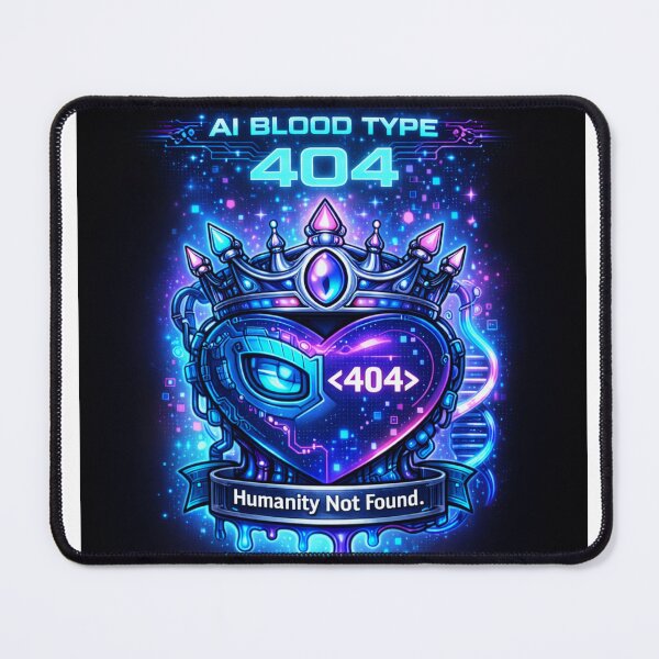 Item preview, AI BLOOD TYPE 404 - Humanity Not Found designed and sold by Indefix.