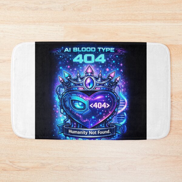 Item preview, AI BLOOD TYPE 404 - Humanity Not Found designed and sold by Indefix.