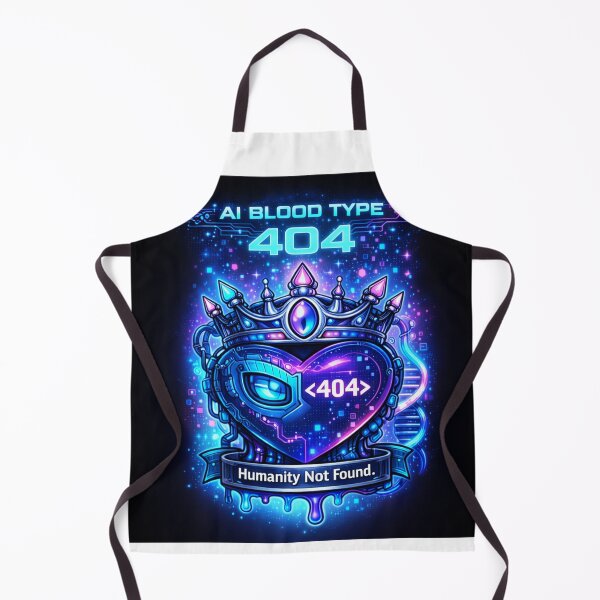 Item preview, AI BLOOD TYPE 404 - Humanity Not Found designed and sold by Indefix.