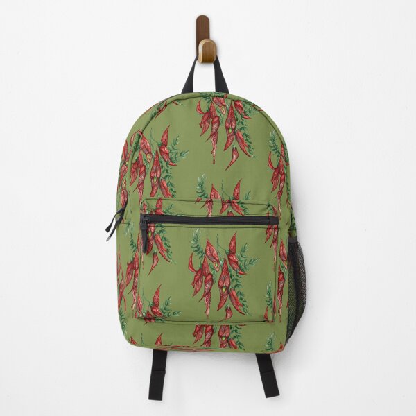 Item preview, KAKA BEAK stylized, green background designed and sold by carole hirst.