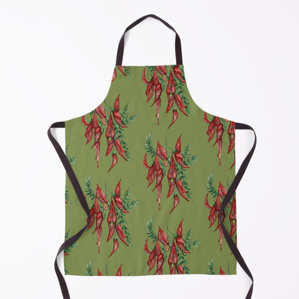 Item preview, KAKA BEAK stylized, green background designed and sold by carole hirst.
