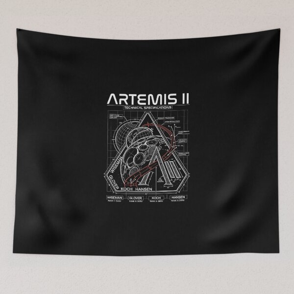 Item preview, Nasa Artemis II Technical Specifications designed and sold by JaquelinDach.