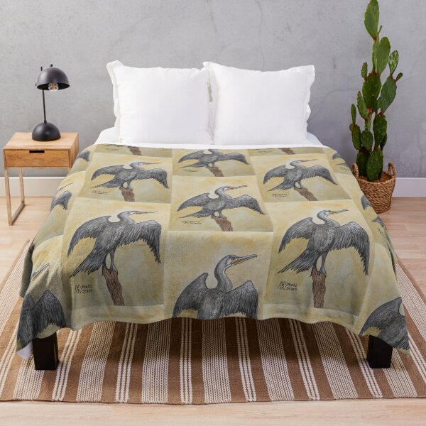 Item preview, Double-crested cormorant dries its feathers designed and sold by Matt Starr Fine Art .