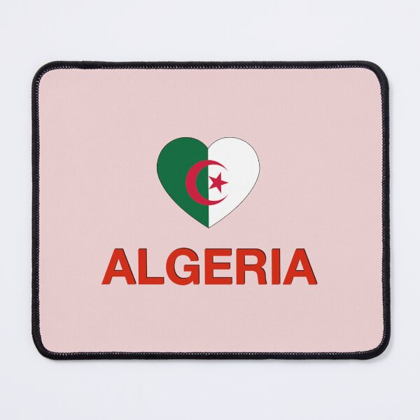 Item preview, I Love Algeria Heart Design designed and sold by IntelliMindDesigns.