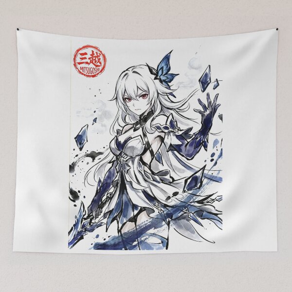 Item preview, Skirk Sumi-e designed and sold by Mitsugoshi.