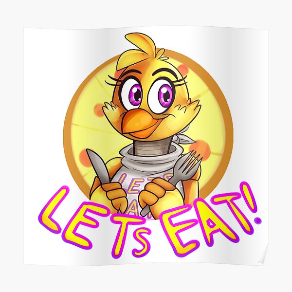 Eat Posters Redbubble - chicas lets eat bib roblox