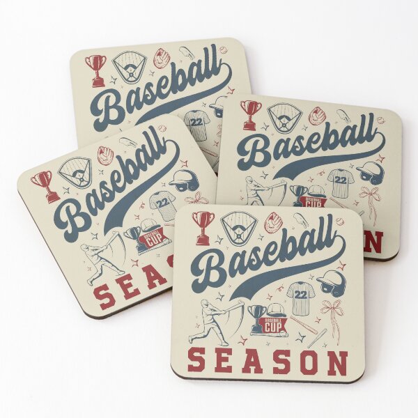 Artikelvorschau, Baseball-Saison, Spieltag, Kokette Baseball-Mama, Baseball-Kritzeleien, Preppy Baseball entworfen und verkauft von BrianOMinard.