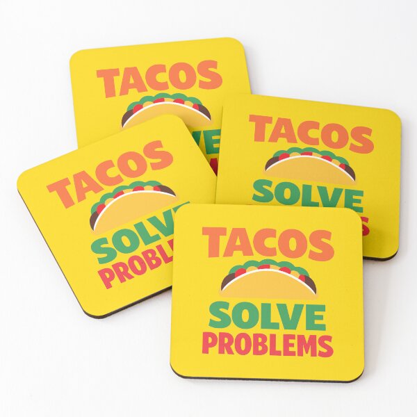 Item preview, Tacos Solve Problems designed and sold by xmoudx.