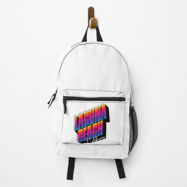 Item preview, Laguna Beach California Retro 80s Stripe Design designed and sold by DonnaRaine.