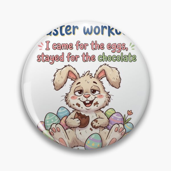 Item preview, This is My Easter Workout Funny Bunny | Easter Meme 2026 designed and sold by Shanker-studio.