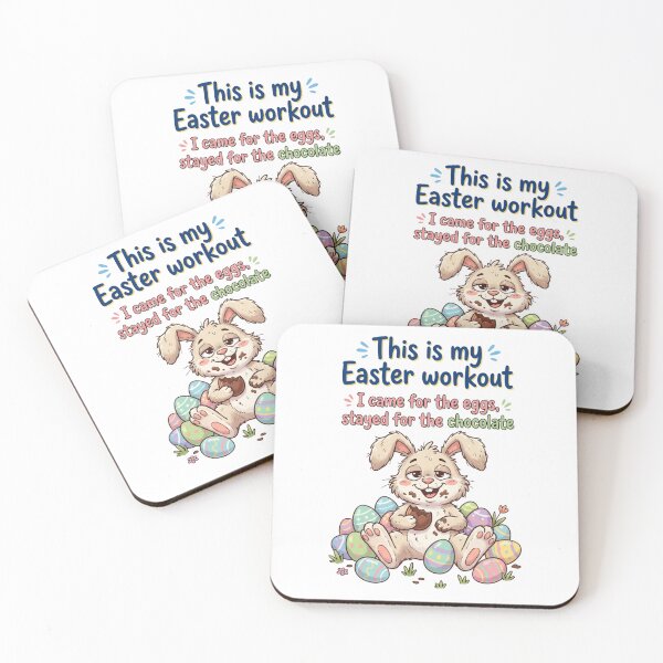 Item preview, This is My Easter Workout Funny Bunny | Easter Meme 2026 designed and sold by Shanker-studio.