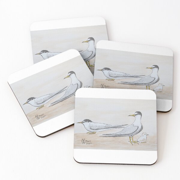 Item preview, Least terns with baby chick designed and sold by Matt Starr Fine Art .