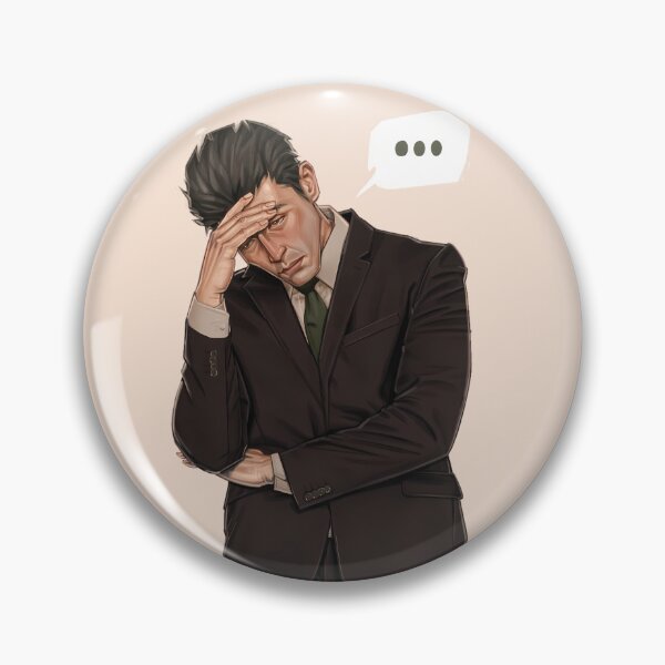 Item preview, Disappointed Higuruma designed and sold by kubyart.