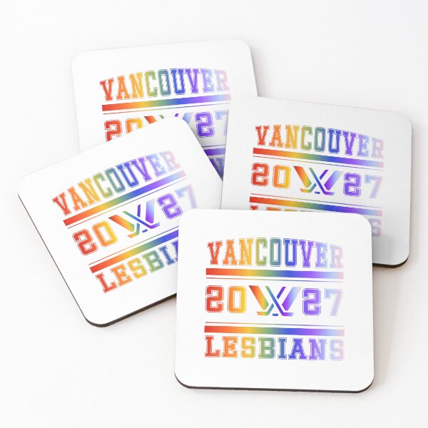 Item preview, Vancouver Lesbians Rainbow PWHL Vintage Logo designed and sold by coffeepolicy.