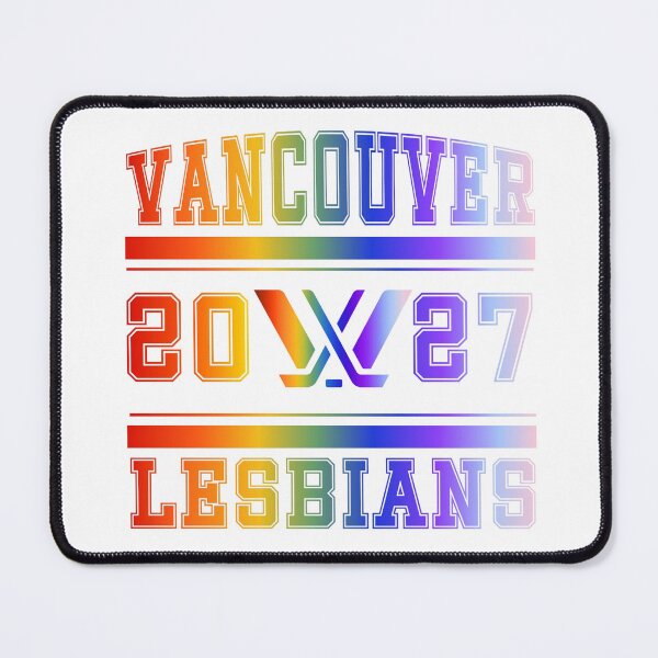 Item preview, Vancouver Lesbians Rainbow PWHL Vintage Logo designed and sold by coffeepolicy.