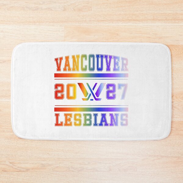 Item preview, Vancouver Lesbians Rainbow PWHL Vintage Logo designed and sold by coffeepolicy.