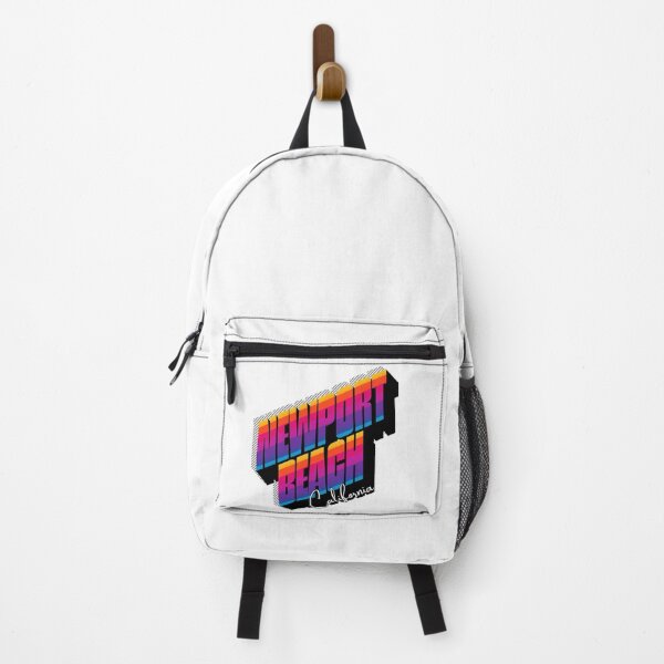 Item preview, Newport Beach California Retro 80s Stripe Design designed and sold by DonnaRaine.