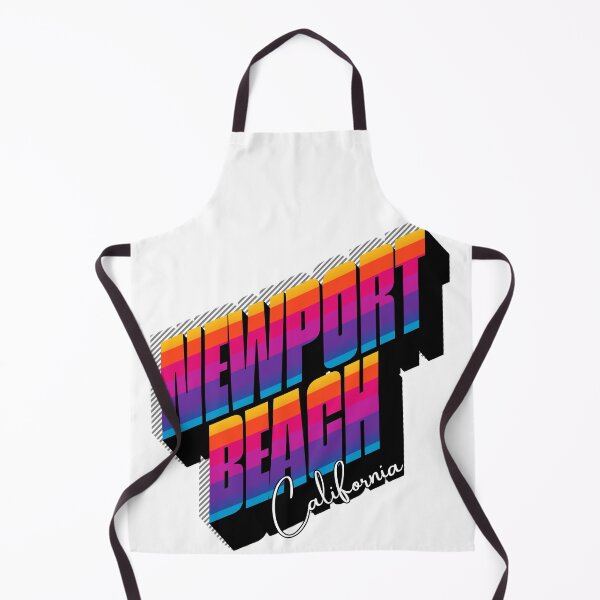 Item preview, Newport Beach California Retro 80s Stripe Design designed and sold by DonnaRaine.
