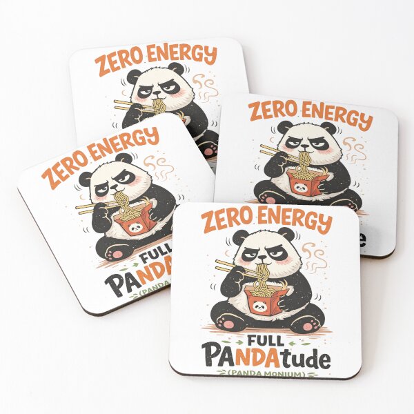 Item preview, Zero Energy Full Pandatude Funny Panda Ramen designed and sold by ZenvyraLab.