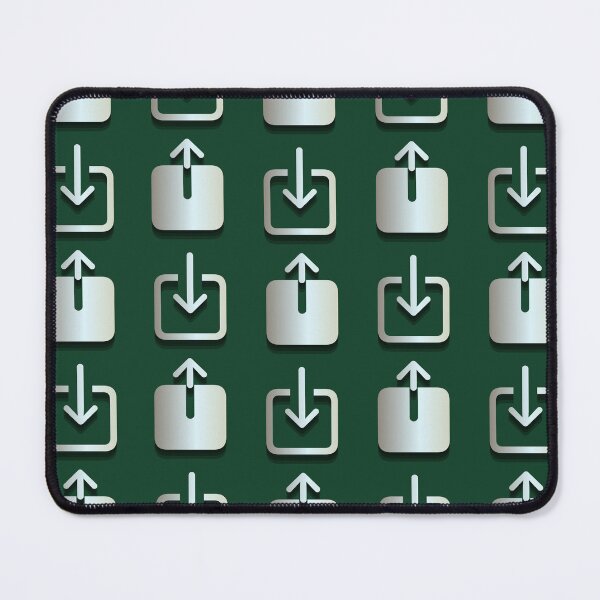 Item preview, Silver Symbols Pattern designed and sold by IntelliMindDesigns.