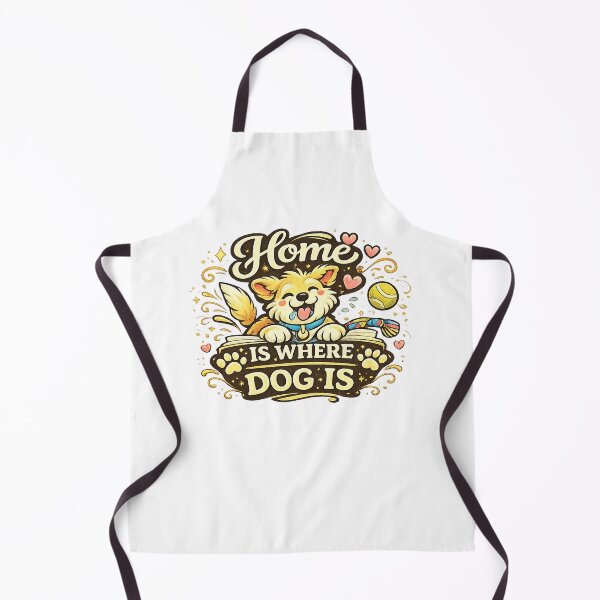 Item preview, Home Is Where the Dog Is Cute Dog Lover Design designed and sold by StyleLap.