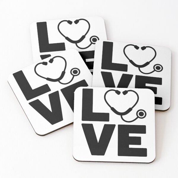 Item preview, Love Stethoscope Graphic designed and sold by Gallory Hive.