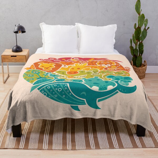 Item preview, Animal Rainbow - cream designed and sold by Wayne Minnis.