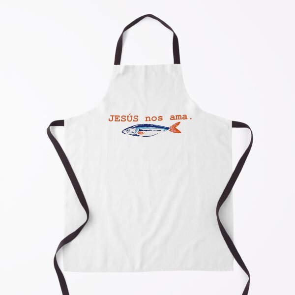 Aperçu de l'œuvre T-shirt « Jésus nous aime », T-shirt minimaliste chrétien, Vêtements inspirés par la foi créée et vendue par AMEN By Yenn.