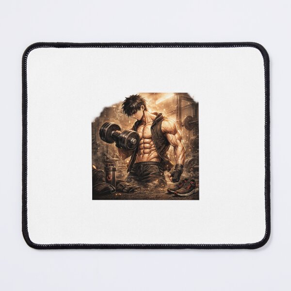 Item preview, Aesthetic Bodybuilder Workout Art designed and sold by DarshStickers.