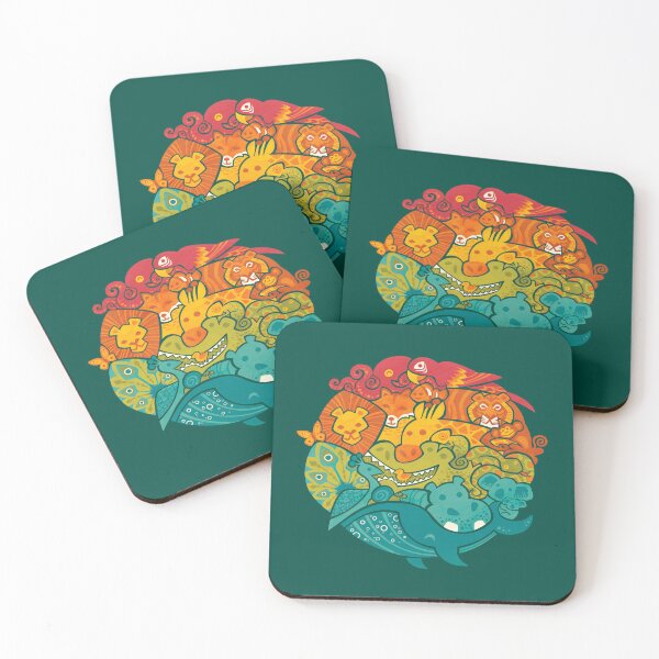 Item preview, Animal Rainbow : Green designed and sold by Wayne Minnis.