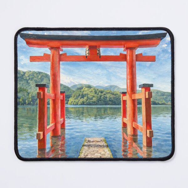 Item preview, Hakone Shrine designed and sold by HOMETOWN86.