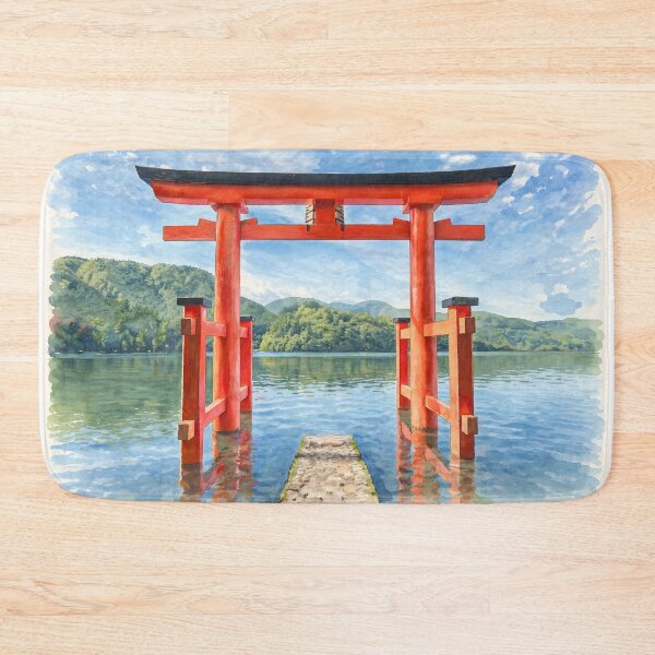 Item preview, Hakone Shrine designed and sold by HOMETOWN86.