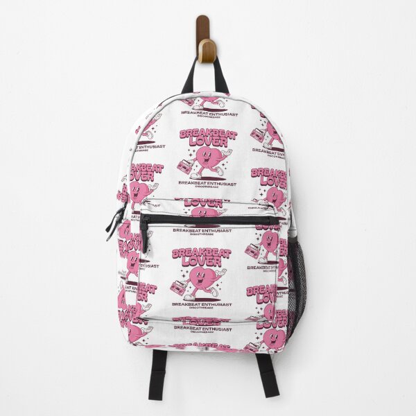 Item preview, BREAKBEAT  - Breaks Lover Heart (pink)  designed and sold by Discothreadz.