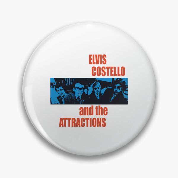 Item preview, Retro Vintage Elvis Costello The Attractions Awesome For Music Fan  designed and sold by kinosky.