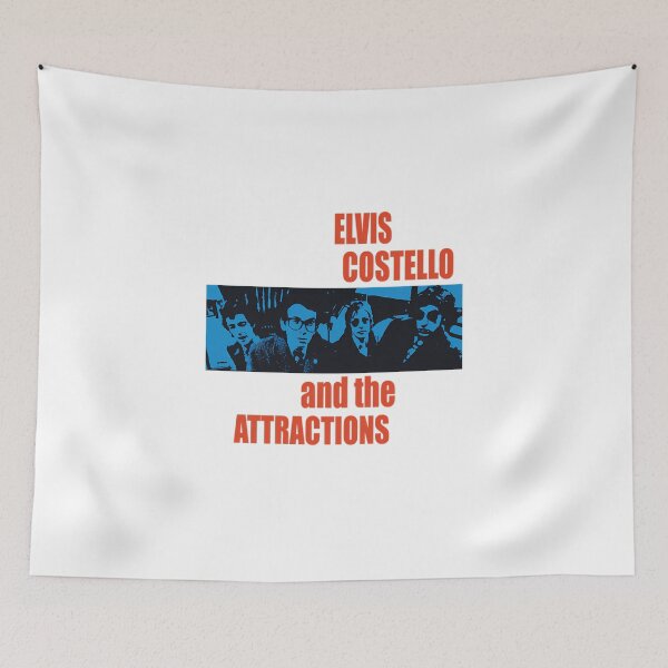 Item preview, Retro Vintage Elvis Costello The Attractions Awesome For Music Fan  designed and sold by kinosky.