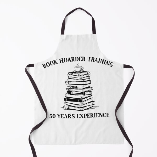 Item preview, Book Hoarder Training 50 Years Experience Funny Book Lover Gift Shirt designed and sold by PunchlinePress.