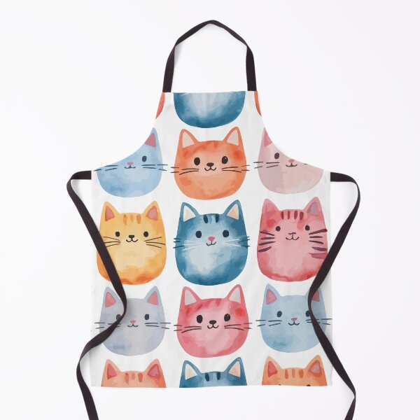Item preview, Cute bubble cats watercolor designed and sold by Grypis.